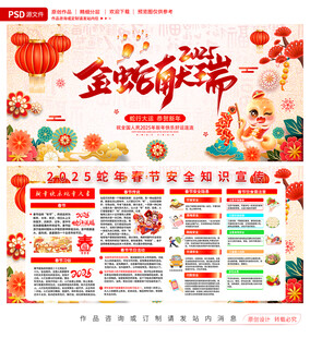 2025春节安全知识宣传