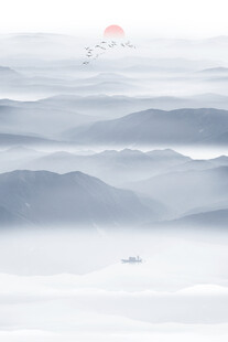 玄关山水画