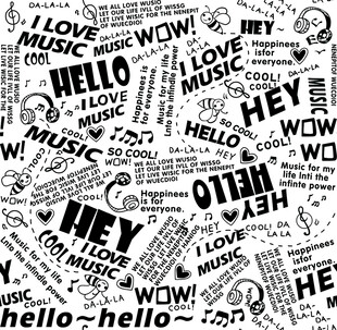 英文字母矢量循环