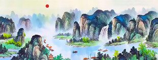 山水画
