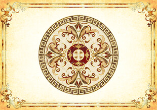 简约花纹