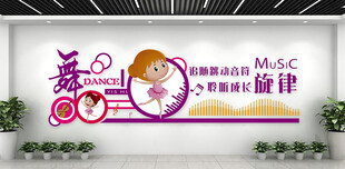 舞蹈文化墙