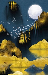 金山玄关画