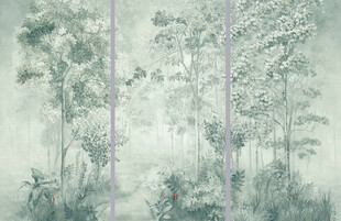 树林墙纸