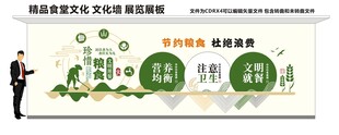 食堂文化墙