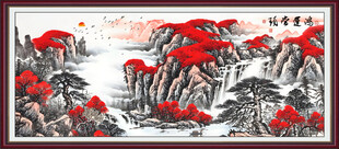 国画鸿运当头