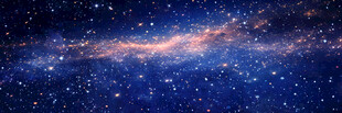 巨幅宇宙星空背景吊顶