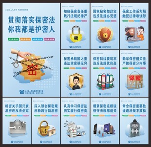 保密宣传海报