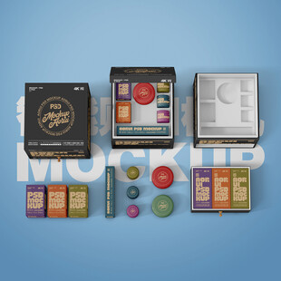 商业纪念礼盒样机