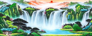 山水画