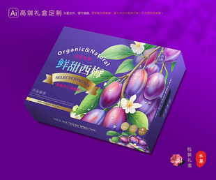 西梅包装 李子礼盒