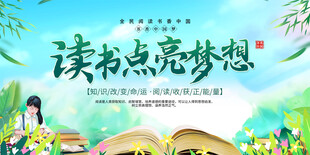 读书活动背景