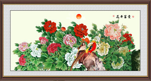 花开富贵国画