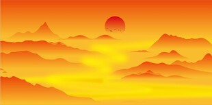 露营地酒吧网红地标日落打卡拍照