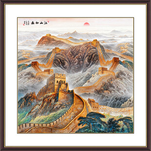 长城挂画