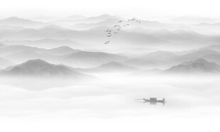  新中式水墨画