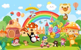 欢乐儿童乐园场景