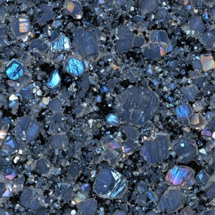 蓝色碎石纹理特写