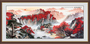 鸿运当头国画