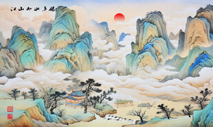 千里江山图