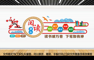 阅读文化墙