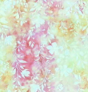 梦幻花卉水彩纹理背景