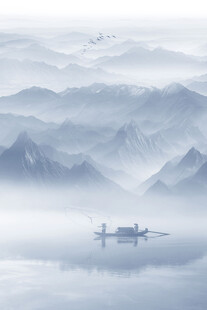 玄关山水画