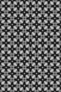 黑白几何花纹图案