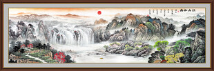 大厅山水画