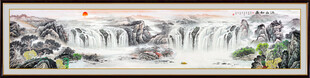 国画山水风景装饰画