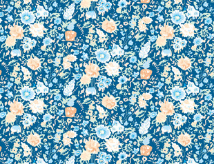 蓝底小碎花纹理图案