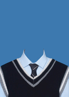 校园风证件照衣服