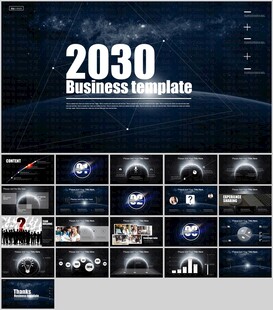 炫酷动态科幻宇宙星球