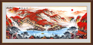 鸿运当头国画