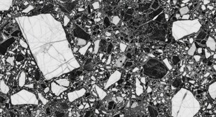 黑白碎石纹理微观图像