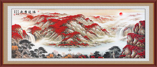 鸿运当头国画