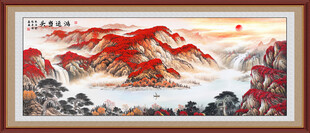 鸿运当头国画