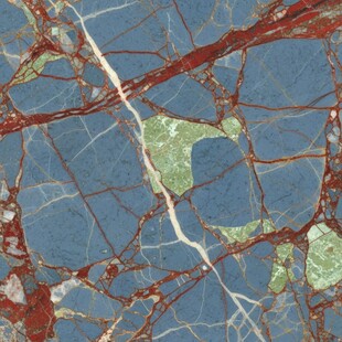 蓝色大理石纹理图案