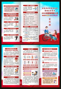 2025年国际残疾人日三折页