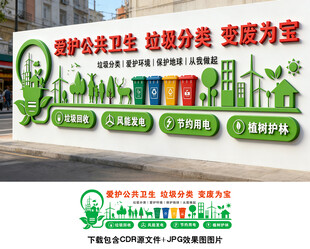 垃圾分类文化墙