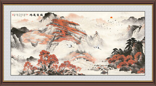 国画鸿运当头