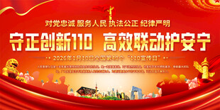 110宣传日展板