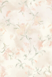 淡雅花卉纹理背景图