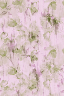 淡粉底色植物纹理图案