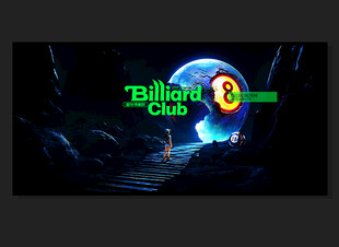 台球海报
