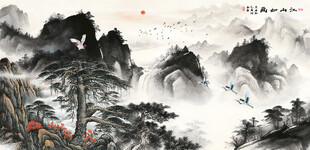 国画山水