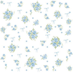 蓝白碎花图案背景纹理