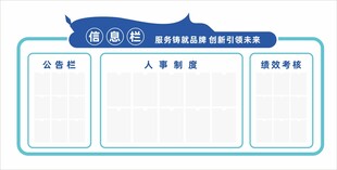 企业信息公示栏