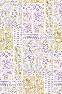 几何花卉图案无缝背景