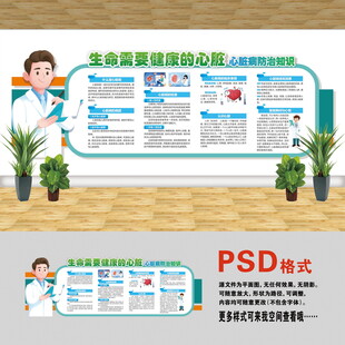心脏病文化墙